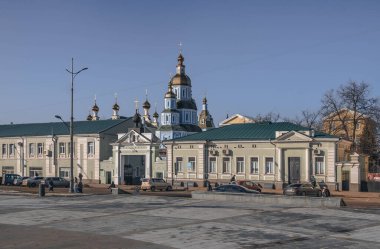 Kharkov 'daki bir kilise olan Kutsal Bakire Meryem' in Katedrali.