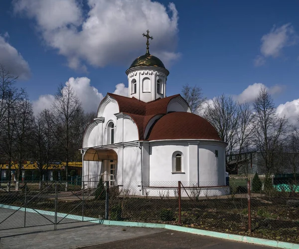 Ortodoxa Församlingen För Att Hedra Inträde Jungfru Marias Tempel — Stockfoto