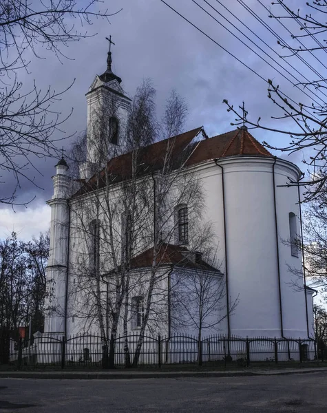 Igreja Natividade Bem Aventurada Virgem Maria Zaslavl — Fotografia de Stock