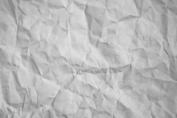 Zgnieciony Tło Tekstury Papieru Szary Papier Gnieciony — Zdjęcie stockowe