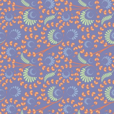 Kusursuz doku, kare arkaplanda desen - çiçekler ve yapraklar. Şekil verme. Web sitesi veya blog, duvar kağıdı, tekstil, ambalaj için arkaplan.