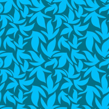 Texture, seamless pattern on a square background - shamrock stylized abstract. Plants, leaves. Fln for a website or blog, wallpaper, textiles. Packaging