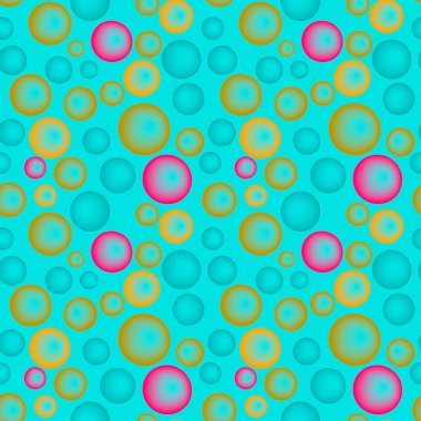 Kusursuz doku, kare arkaplandaki desen, renkli cam toplar ya da sabun köpükleri. Bir web sitesi veya blog, tekstil, duvar kağıdı, ambalaj için tasarım.