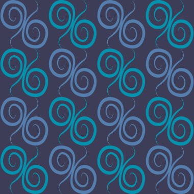 Kusursuz doku, kare arkaplanda desen - renkli bukleler. Soyutlama. Web sitesi veya blog, duvar kağıdı, tekstil, ambalaj için arkaplan.