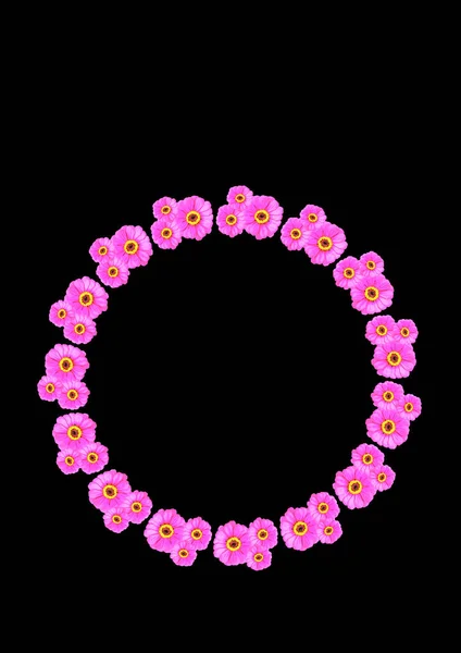 Sommer Helle Rahmen Mit Floralen Motiven Gerbera Blumen Einband Für — Stockvektor