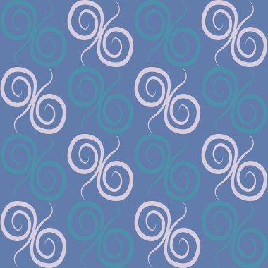 Kusursuz doku, kare arkaplanda desen - renkli bukleler. Soyutlama. Web sitesi veya blog, duvar kağıdı, tekstil, ambalaj için arkaplan.