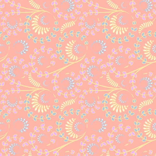 Kusursuz doku, kare arkaplanda desen - çiçekler ve yapraklar. Şekil verme. Web sitesi veya blog, duvar kağıdı, tekstil, ambalaj için arkaplan.