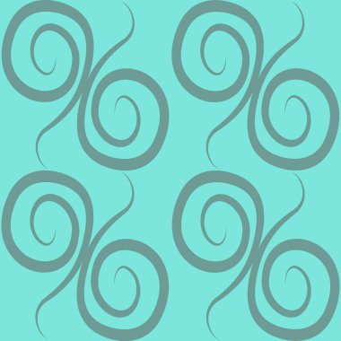 Kusursuz doku, kare arkaplanda desen - renkli bukleler. Soyutlama. Web sitesi veya blog, duvar kağıdı, tekstil, ambalaj için arkaplan.