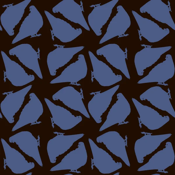 Kare arka plandaki pürüzsüz doku, güvercinler. Siluet Kuş. Web sitesi veya blog, duvar kağıdı, tekstil, ambalaj için arkaplan.