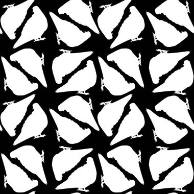 Kare arka plandaki pürüzsüz doku, güvercinler. Siluet Kuş. Web sitesi veya blog, duvar kağıdı, tekstil, ambalaj için arkaplan.