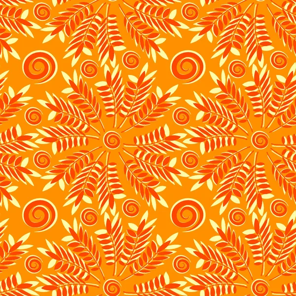 Kusursuz doku, kare arkaplanda desen - bitkiler, kül yaprakları. Pastiş. Bir site veya blog için arkaplan, duvar kağıdı, tekstil, paketleme, tasarım için çizim