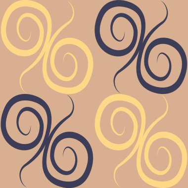 Kusursuz doku, kare arkaplanda desen - renkli bukleler. Soyutlama. Web sitesi veya blog, duvar kağıdı, tekstil, ambalaj için arkaplan.