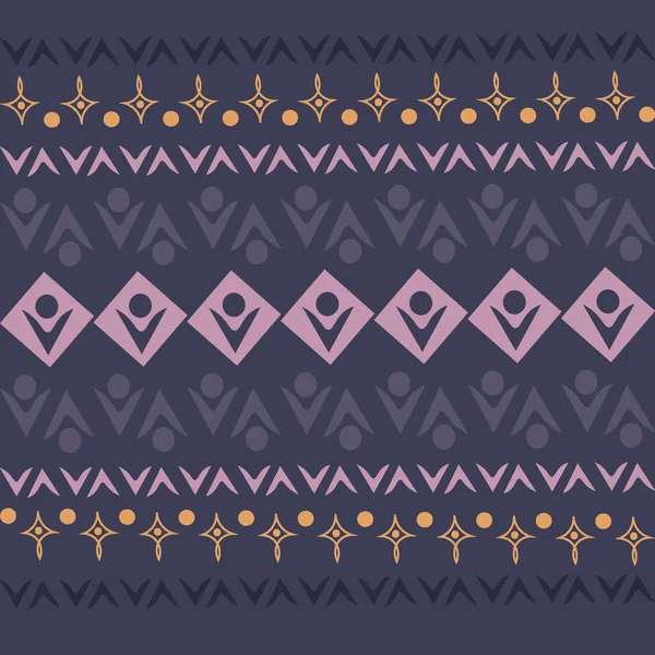 正方形背景上的花纹几何图案 设计元素地毯简单明了 — 图库照片