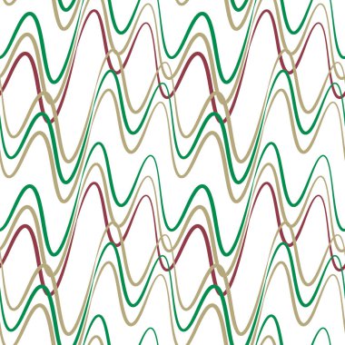 Kusursuz bir şablon, kare arkaplanda sonsuz bir doku - elektrik veya müzik dalgaları. Ses. İç tasarım, site ya da blog için arka plan, kumaş, tekstil, duvar kağıdı, ambalaj. Biçimli illüstrasyon, grafikler.