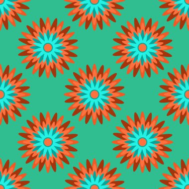 Kusursuz desen, kare arkaplanda sonsuz doku - biçimlendirilmiş kar taneleri ya da yıldızlar - grafikler. Gerçeküstü. Tasarım elemanları. Web sitesi, blog, duvar kağıdı, tekstil, ambalaj için arkaplan.