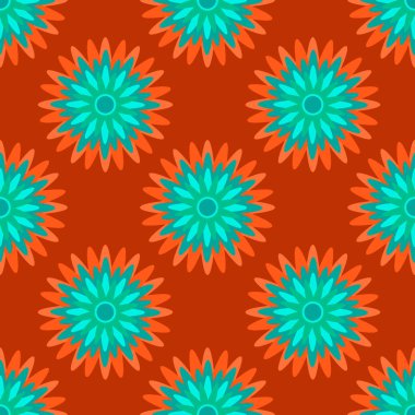 Kusursuz desen, kare arkaplanda sonsuz doku - biçimlendirilmiş kar taneleri ya da yıldızlar - grafikler. Gerçeküstü. Tasarım elemanları. Web sitesi, blog, duvar kağıdı, tekstil, ambalaj için arkaplan.