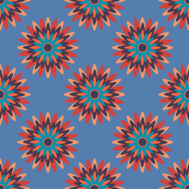 Kusursuz desen, kare arkaplanda sonsuz doku - biçimlendirilmiş kar taneleri ya da yıldızlar - grafikler. Gerçeküstü. Tasarım elemanları. Web sitesi, blog, duvar kağıdı, tekstil, ambalaj için arkaplan.