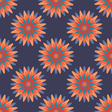 Kusursuz desen, kare arkaplanda sonsuz doku - biçimlendirilmiş kar taneleri ya da yıldızlar - grafikler. Gerçeküstü. Tasarım elemanları. Web sitesi, blog, duvar kağıdı, tekstil, ambalaj için arkaplan.