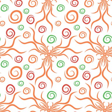 Kusursuz doku, kare arkaplanda sonsuz desen. Su altı dünyasının bitki motifleri, algler ve kabarcıklar. Mistisizm ve Gerçeküstü. Kare arkaplanda bir resim. İç mimari, dekorasyon ve internet tasarımı. Bir si için arkaplan