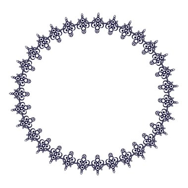 Kare bir sayfadaki dekoratif etnik unsurların çerçeveleri, gerçeküstü, grafikler. Defter kapakları, mobil uygulamalar, web siteleri, tasarım ögeleri tasarlanıyor