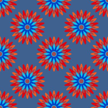 Kusursuz desen, kare arkaplanda sonsuz doku - biçimlendirilmiş kar taneleri ya da yıldızlar - grafikler. Gerçeküstü. Tasarım elemanları. Web sitesi, blog, duvar kağıdı, tekstil, ambalaj için arkaplan.