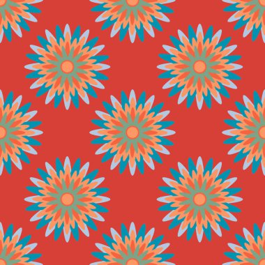 Kusursuz desen, kare arkaplanda sonsuz doku - biçimlendirilmiş kar taneleri ya da yıldızlar - grafikler. Gerçeküstü. Tasarım elemanları. Web sitesi, blog, duvar kağıdı, tekstil, ambalaj için arkaplan.