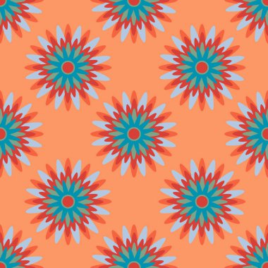 Kusursuz desen, kare arkaplanda sonsuz doku - biçimlendirilmiş kar taneleri ya da yıldızlar - grafikler. Gerçeküstü. Tasarım elemanları. Web sitesi, blog, duvar kağıdı, tekstil, ambalaj için arkaplan.