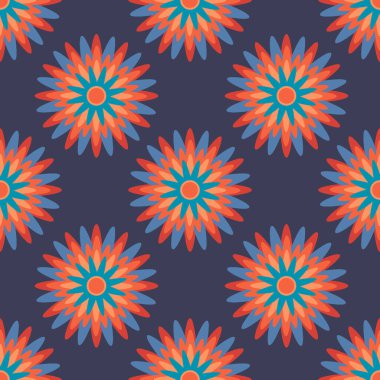 Kusursuz desen, kare arkaplanda sonsuz doku - biçimlendirilmiş kar taneleri ya da yıldızlar - grafikler. Gerçeküstü. Tasarım elemanları. Web sitesi, blog, duvar kağıdı, tekstil, ambalaj için arkaplan.