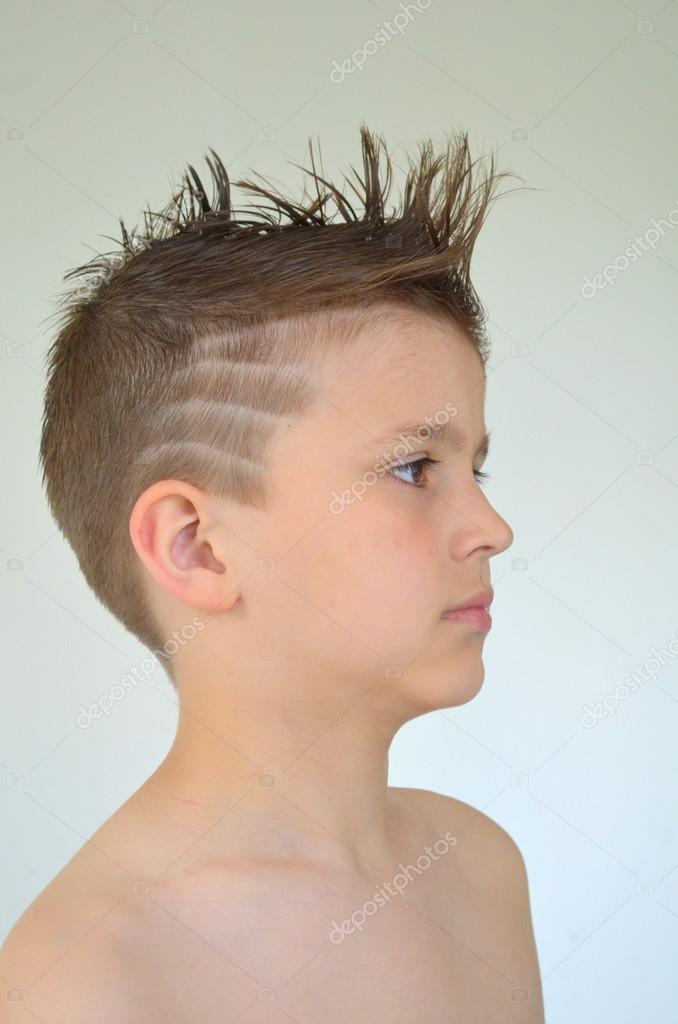 Boy With Mohawk Hairstyle Stock Photo C Yuliyam 108333676