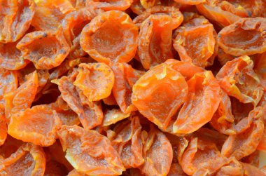 şekerlenmiş kayısı ile hazırlık