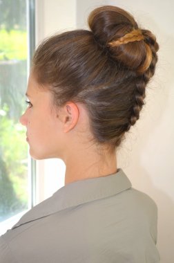 Uzun saçlı saç modeli