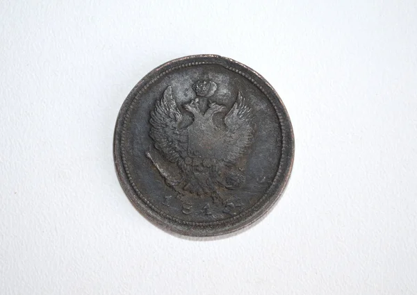 Starożytne monety 200 lat — Zdjęcie stockowe