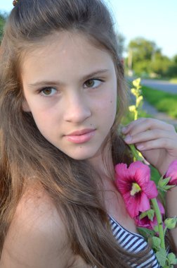 çiçek kız