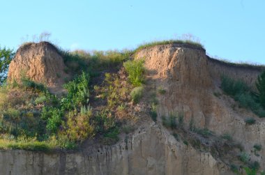 Manzara, doğal nadas kil ocağı
