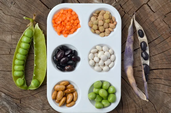 Mercimek, bezelye ve fasulye