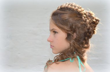 yaratıcı saç modeli