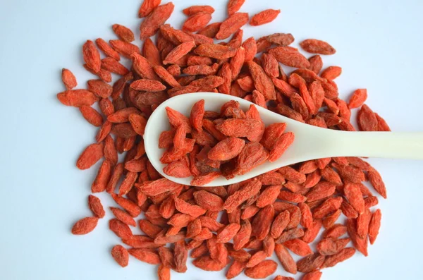 Bayas de goji secas chinas —  Fotos de Stock