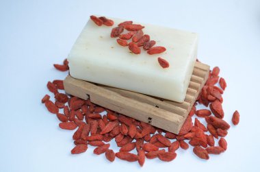Goji meyveleri ile doğal sabun