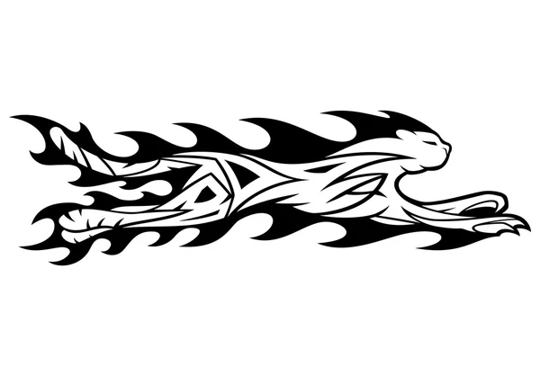 Le signe du guépard — Image vectorielle