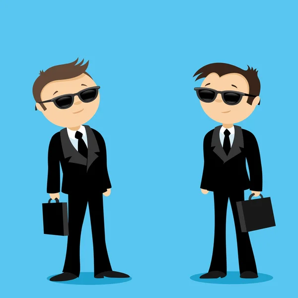 Dos hombres de negocios . — Vector de stock