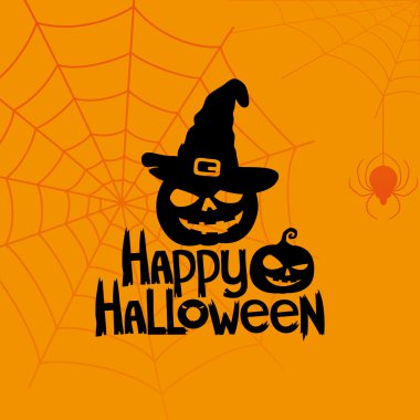 vektörel banner. Cadılar Bayramınız Kutlu Olsun.