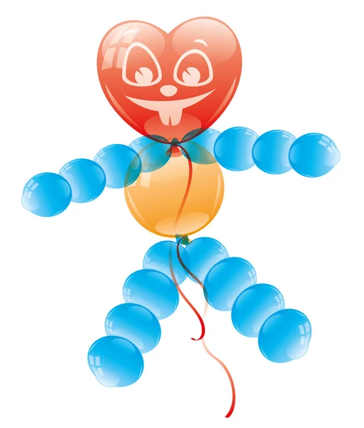 Vector illustration. Balloons. — Stock Vector
