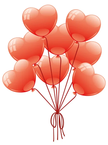 Vektorillustration. Luftballons. — Stockvektor