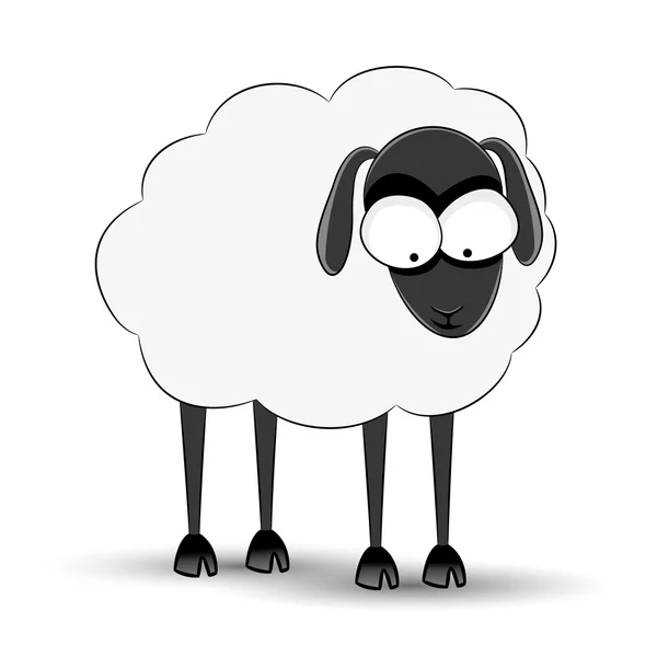 Vector illustration. Sheep. — Stock Vector