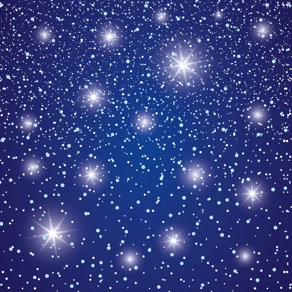 Cielo estrellado . — Archivo Imágenes Vectoriales