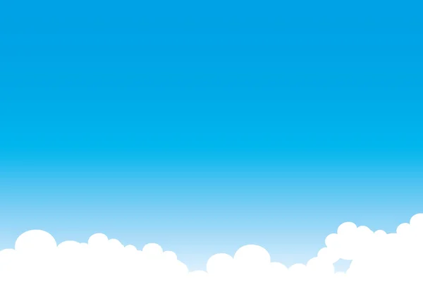 Fondo vectorial. Nubes . — Vector de stock