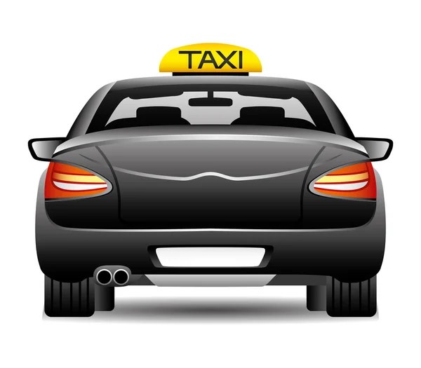 Taxi coche . — Vector de stock