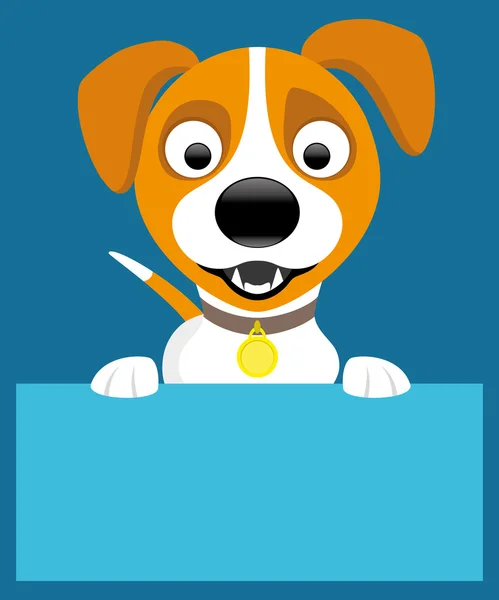 Jack russell terrier de. — Vector de stock