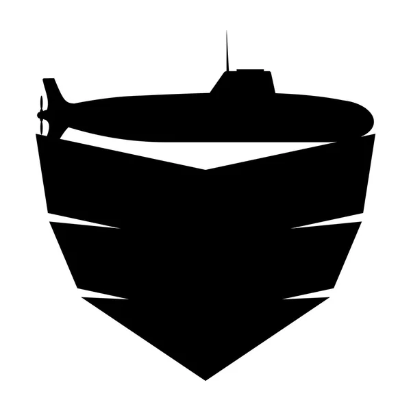 Signo militar vectorial. Submarino . — Vector de stock