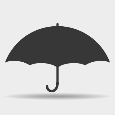 Vektör işareti. Şemsiye.